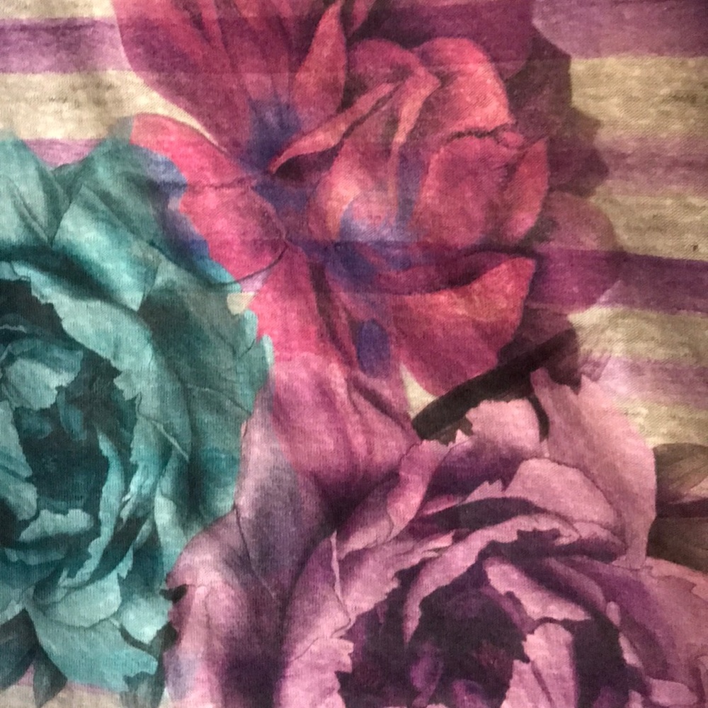 Nordstrom, Nicole Miller Purple Rose Cap Sleeve - Picture 6 of 7